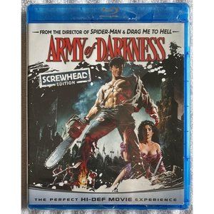 Army of Darkness (Screwhead Edition) (Blu-ray, 1992) New - Shrink Damaged READ